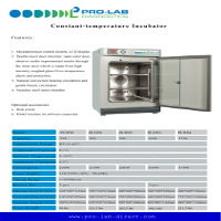 Class I Biosafety Cabinet