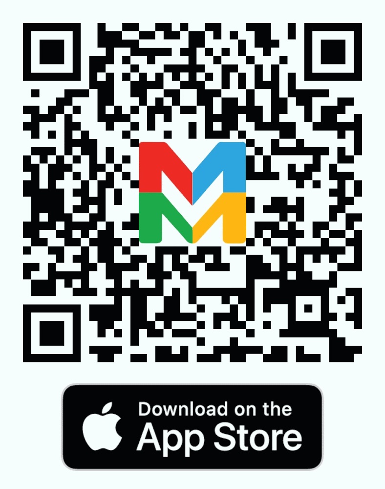 Escanee para instalar en iPhone — Apple App Store